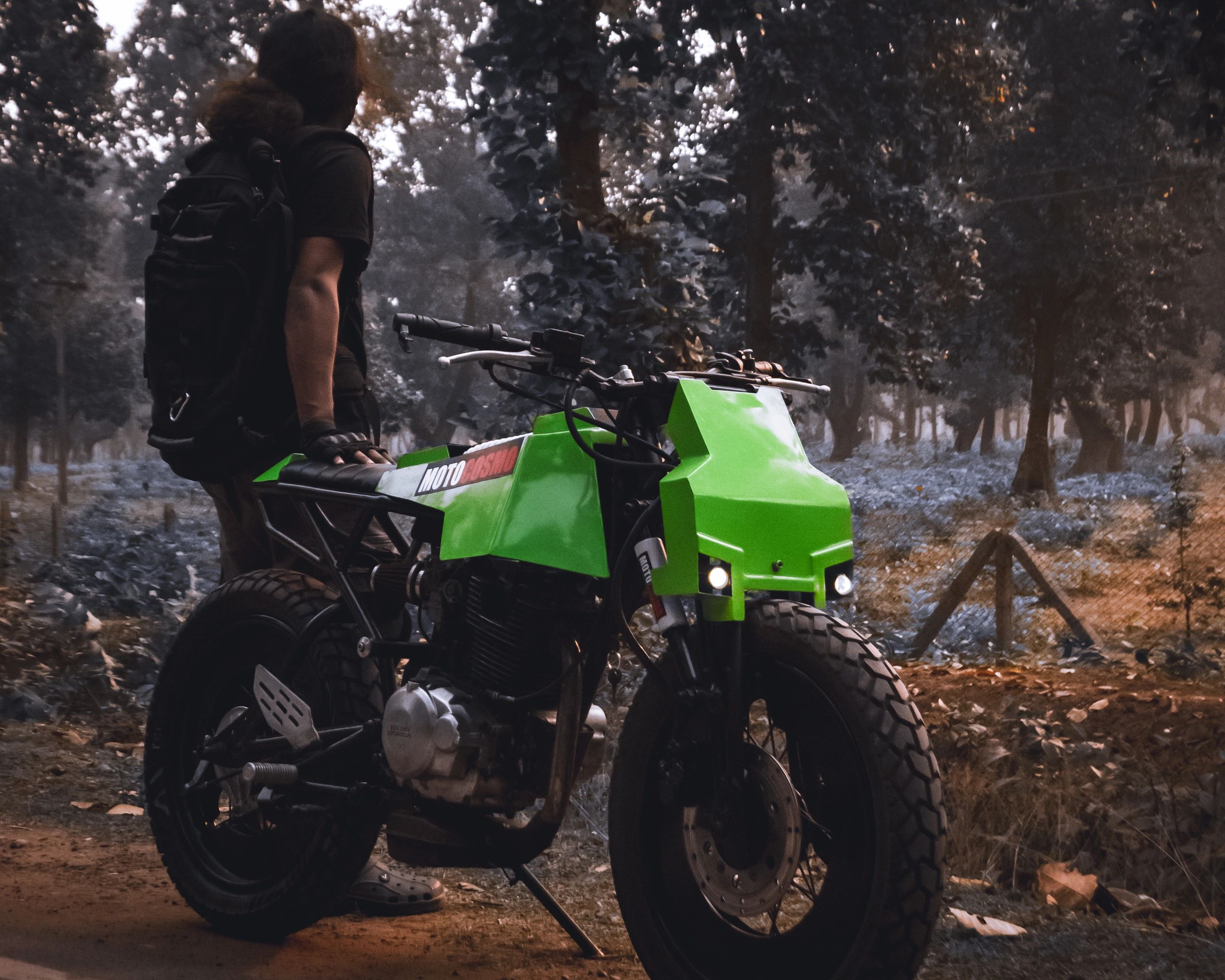 Karizma R Blue THE SHIFTER: Custom Hero Honda Karizma R.