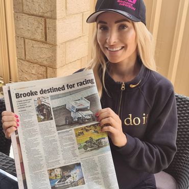 Brooke destined for racing - Brooke Newson Racing in the West Australian 2020