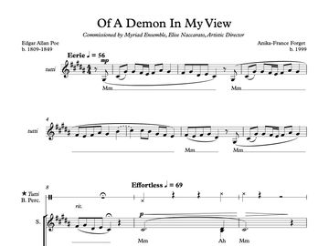 Cover image of composition Of A Demon In My View