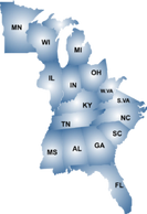 States that our Shelbyville, KY plant services.