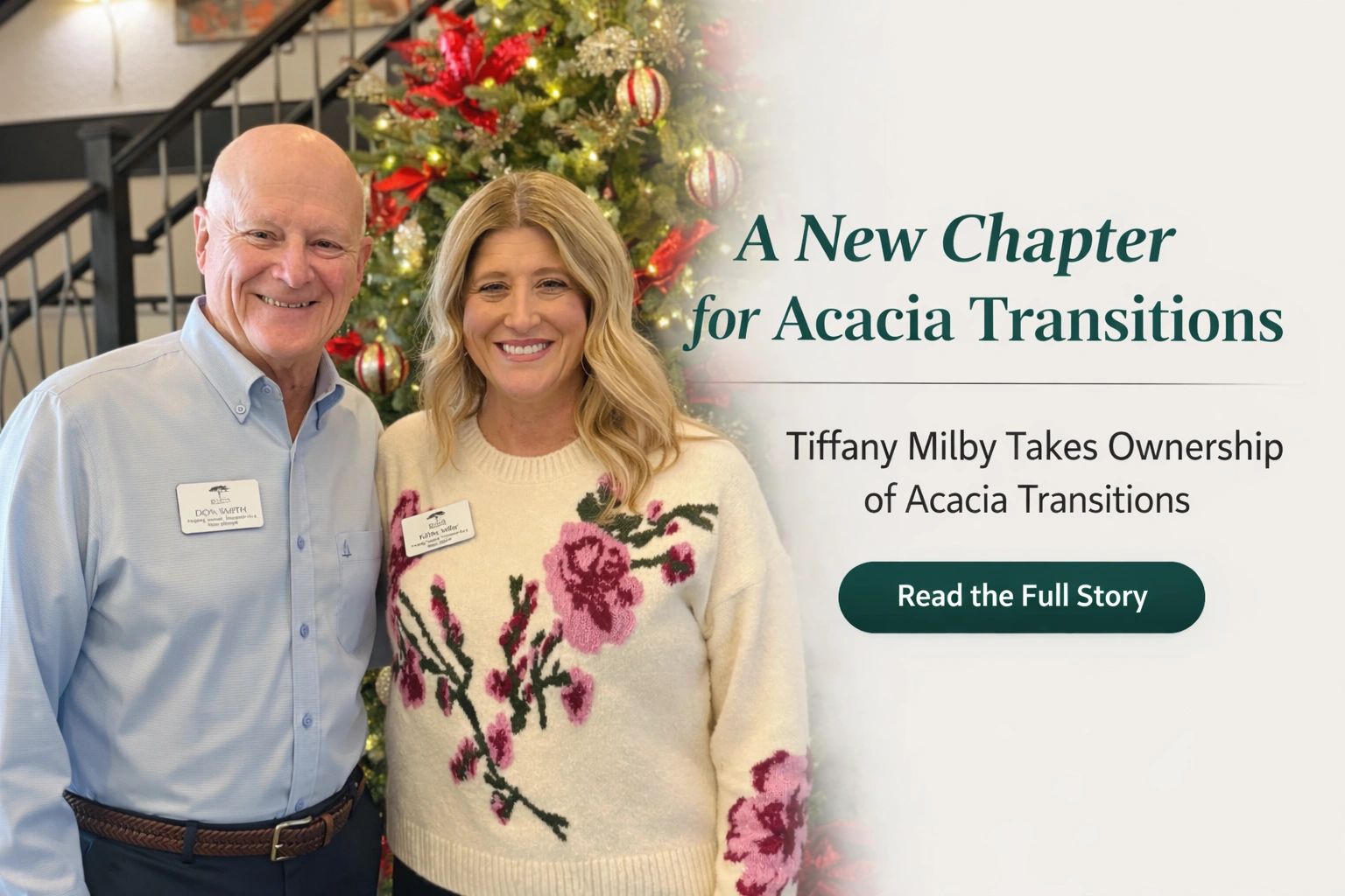 Acacia Transitions Announces Leadership Transition