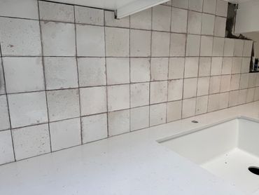 A kitchen tile job I did. 