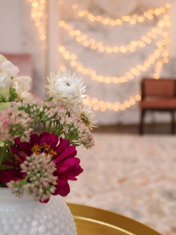staged for bridal suite