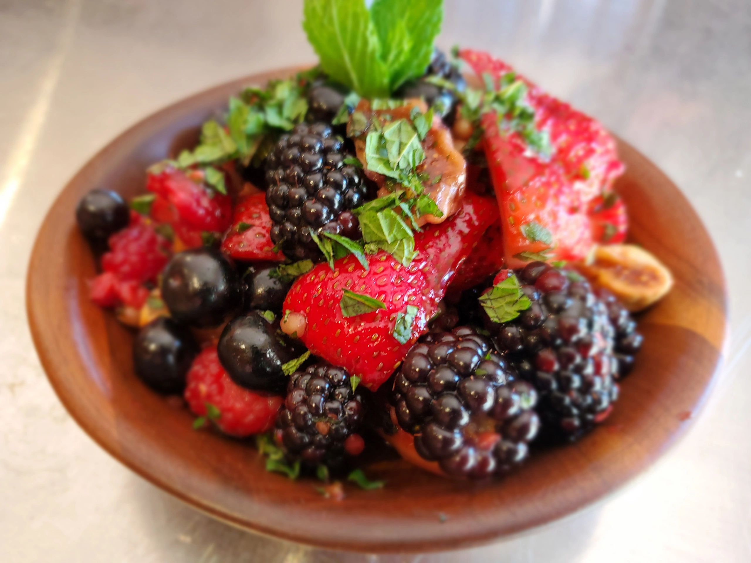 Moroccan Fruit Salad with Mint