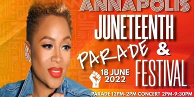 For further information regarding the Annapolis Juneteenth Festival, Google:

www.theannapolisjunete