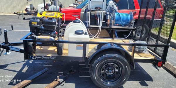 Pressure Washer / Soft Wash Trailer 