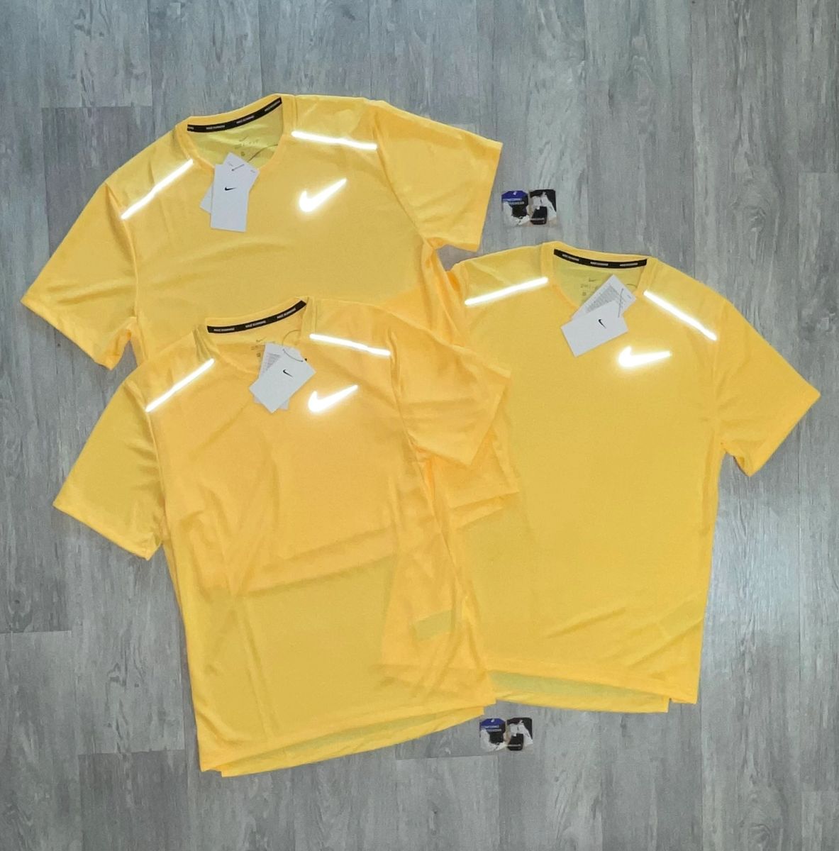 Nike Miler 1.0 Sulphur Yellow Shirt & Shorts Set – TheKomp