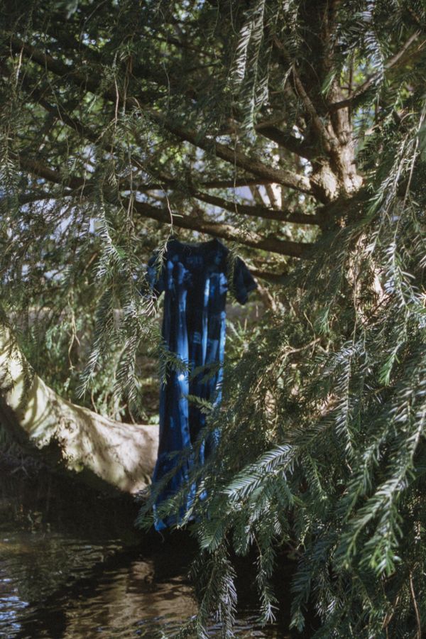 Cyanotype Dress, Fine Art, Experimental