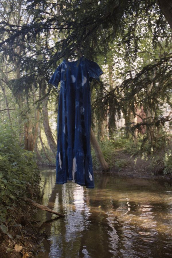 Cyanotype Dress, Fine Art, Experimental