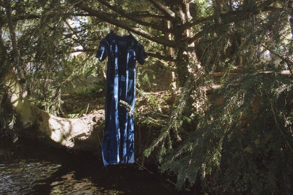 Cyanotype Dress, Fine Art, Experimental