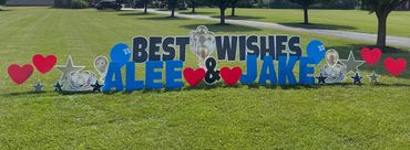 Marriage Yard Sign in Whiteland, Indianapolis, Greenwood, New Palestine and More