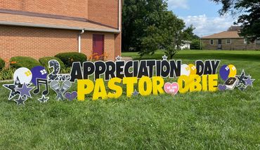 Appreciation Day Church Yard Sign Rentals Indianapolis