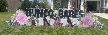 Fun Bunco Party in Indianapolis Yard Signs