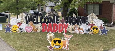 Welcome Home Yard Signs, Storks and More Yard Signs Indiana