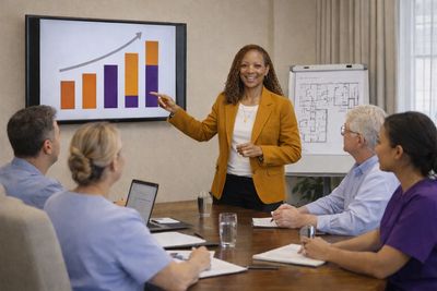 Shaunda Clarke advising healthcare entrepreneurs on launching assisted living homes 