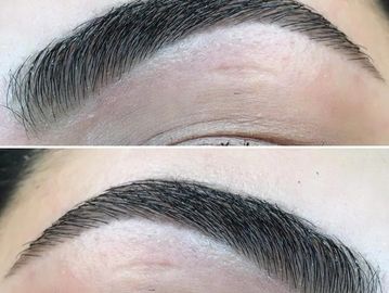 Signature brow wax and tint