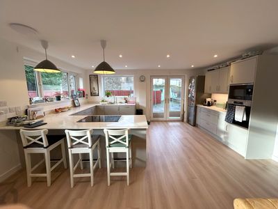 New open plan kitchen, Broughty Ferry