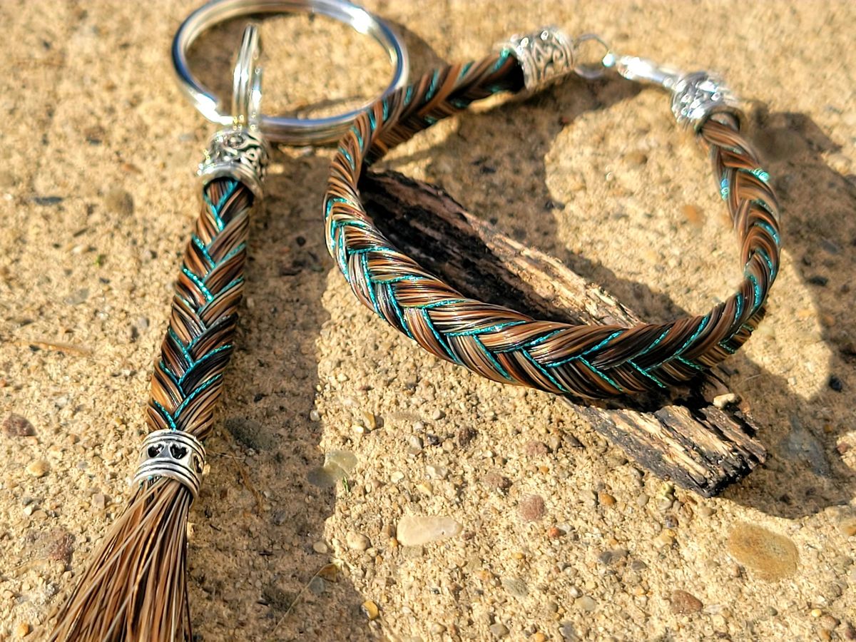 Horse Hair Keychains and Tassels — More Than A Horse Keepsakes