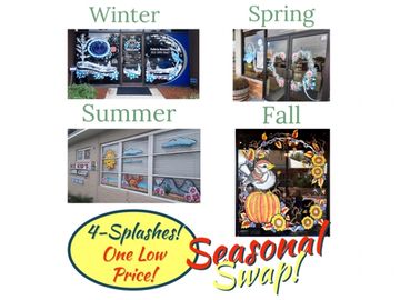 Save BIG on quarterly Seasonal Scene Swaps!
