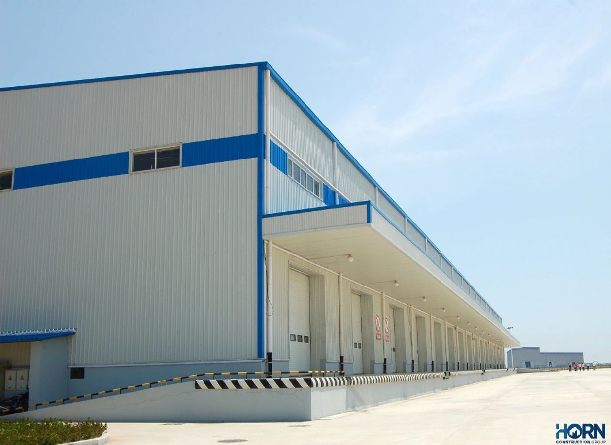 metal building flex-space warehouse