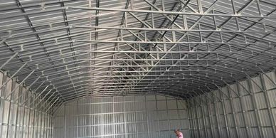 TUBE FRAMED BUILDING