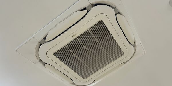 A cassette air-conditioner