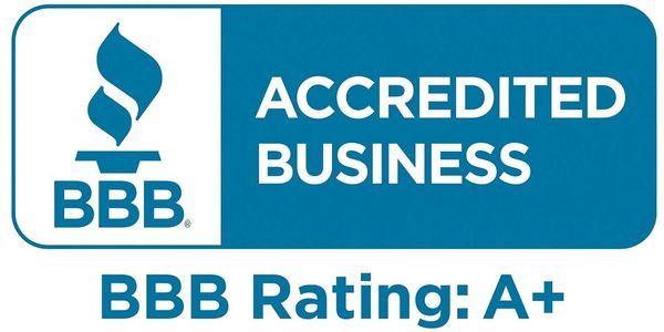 Better Business Bureau A+ Accredited Business logo for The A Team Pressure Washing