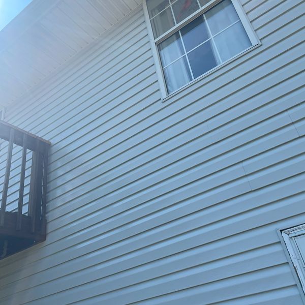 After soft wash house cleaning in Springfield Missouri