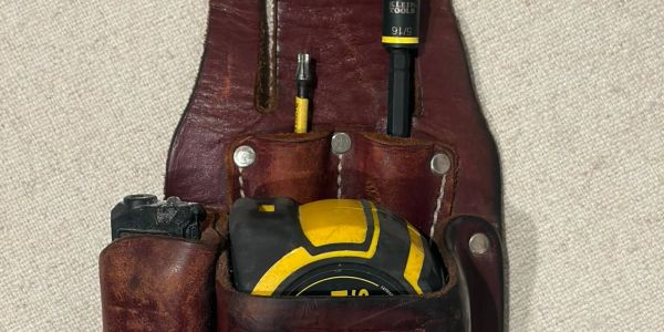 Adam Taylor the Handyman's tape measure holder