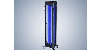 UV-C disinfectant light tower
