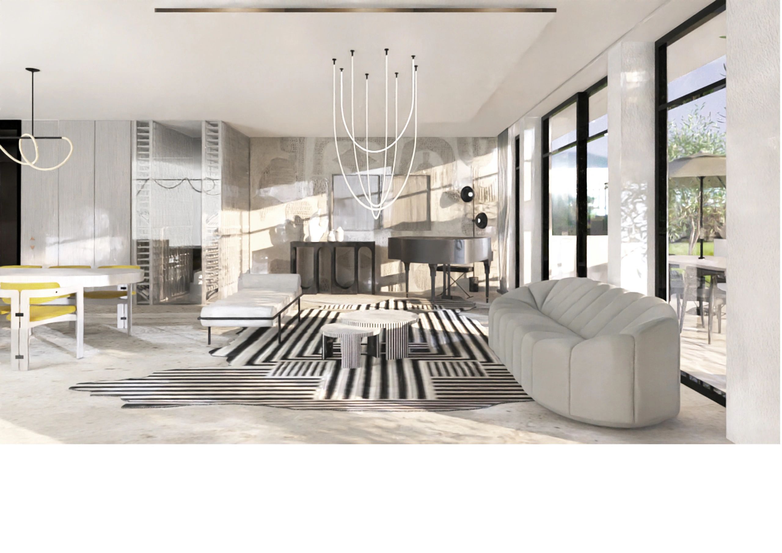 Luxury penthouse interiors, Netherlands