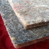 Felt rug pad