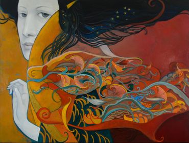 Selene
Oil on Wood 
30"x40"