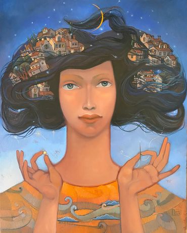 The Alchemy of Dreams
Oil on Canvas
24"x 30"