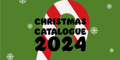 Christmas Candy Cane Catalogue Cover