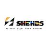 Shehds logo with slogan.