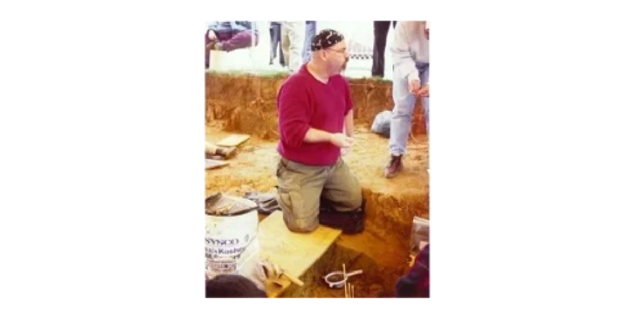 Excavation of Civil War Soldiers Graves as part of a Smithsonian/NMNH Historic Archaeology Team. Wor