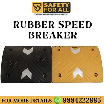 Rubber speed breaker for road safety from Safety For All.