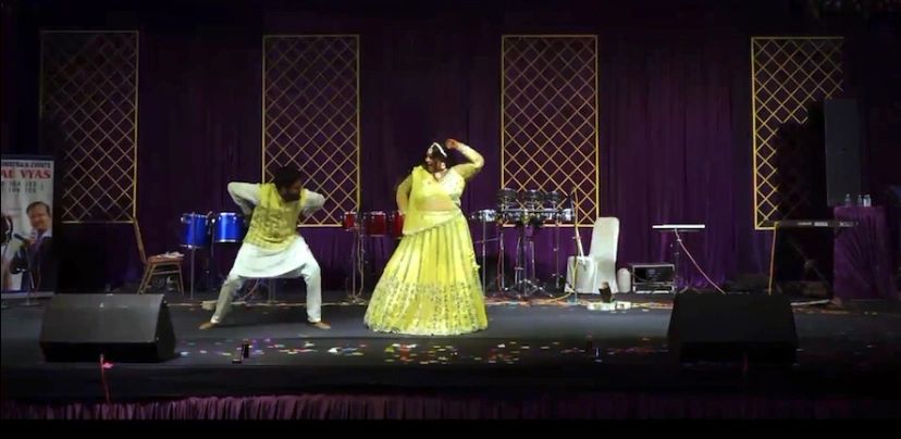 Filming Sangeet Dance