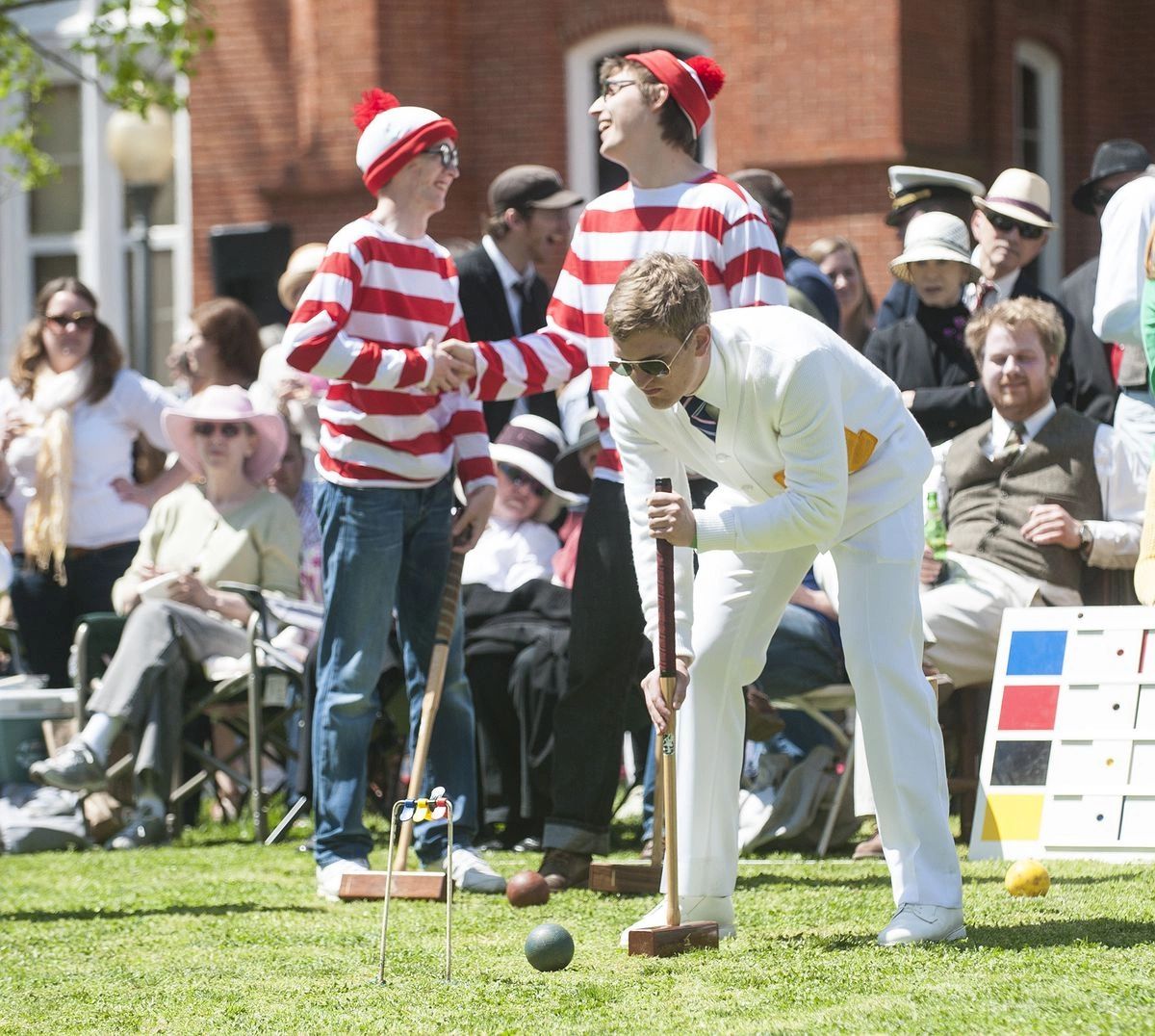 CROQUET AS A SPORT AT SEVERAL COLLEGES