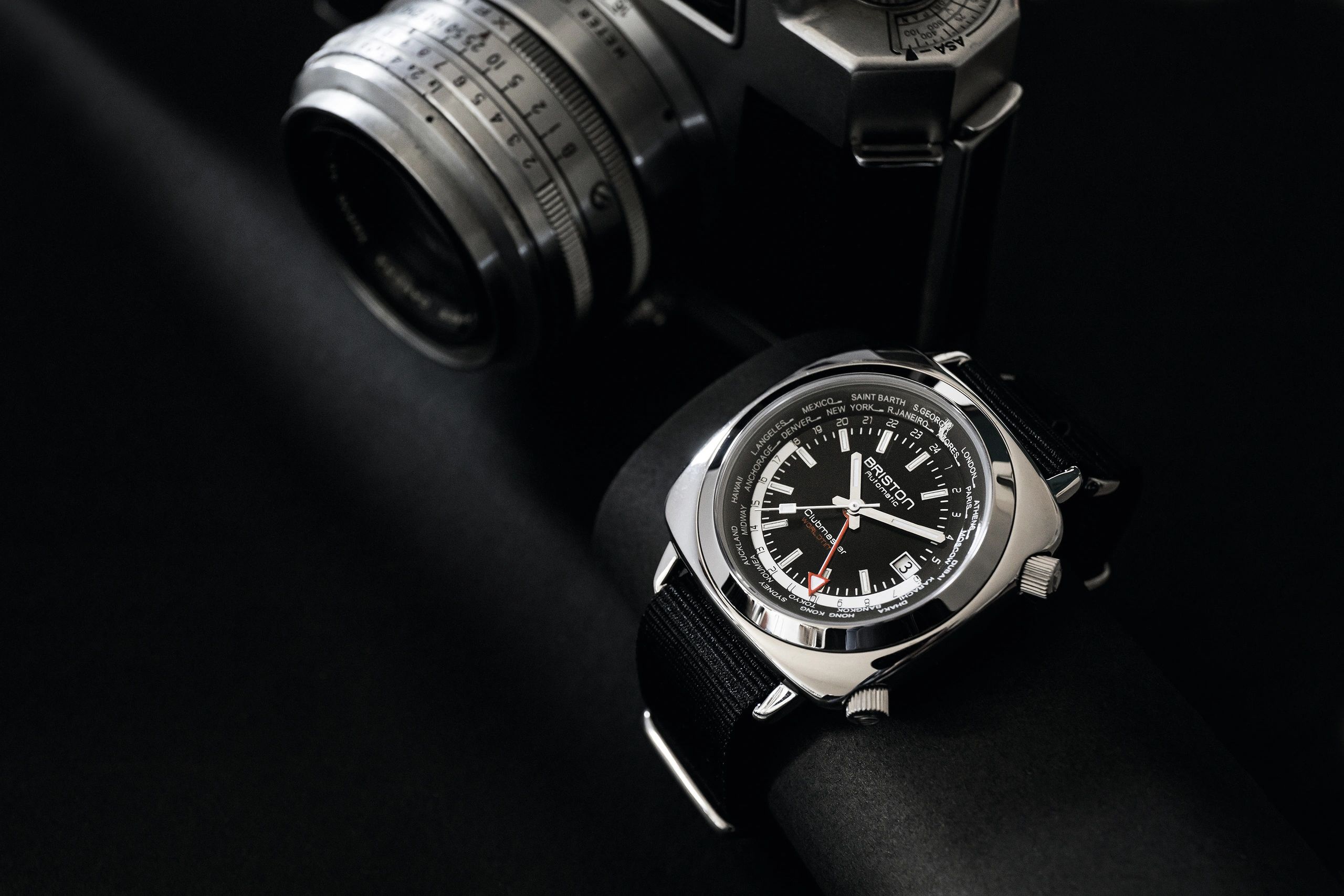 Briston Clubmaster Traveler Worldtime GMT available at Time and More UK Ltd