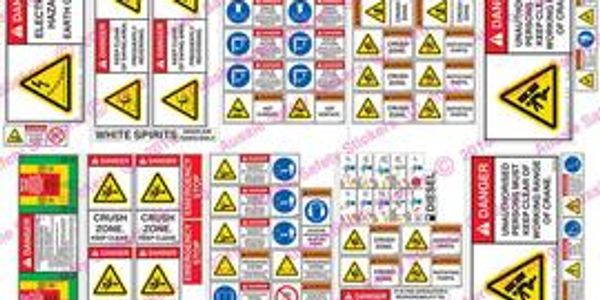 Safety Sticker Kit 