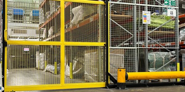 custom fabricated steel component ready for delivery