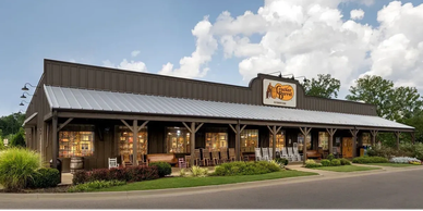 Exterior view of an Old Country Store.