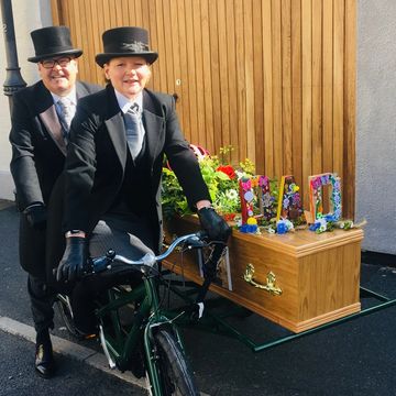 bicycle hearse