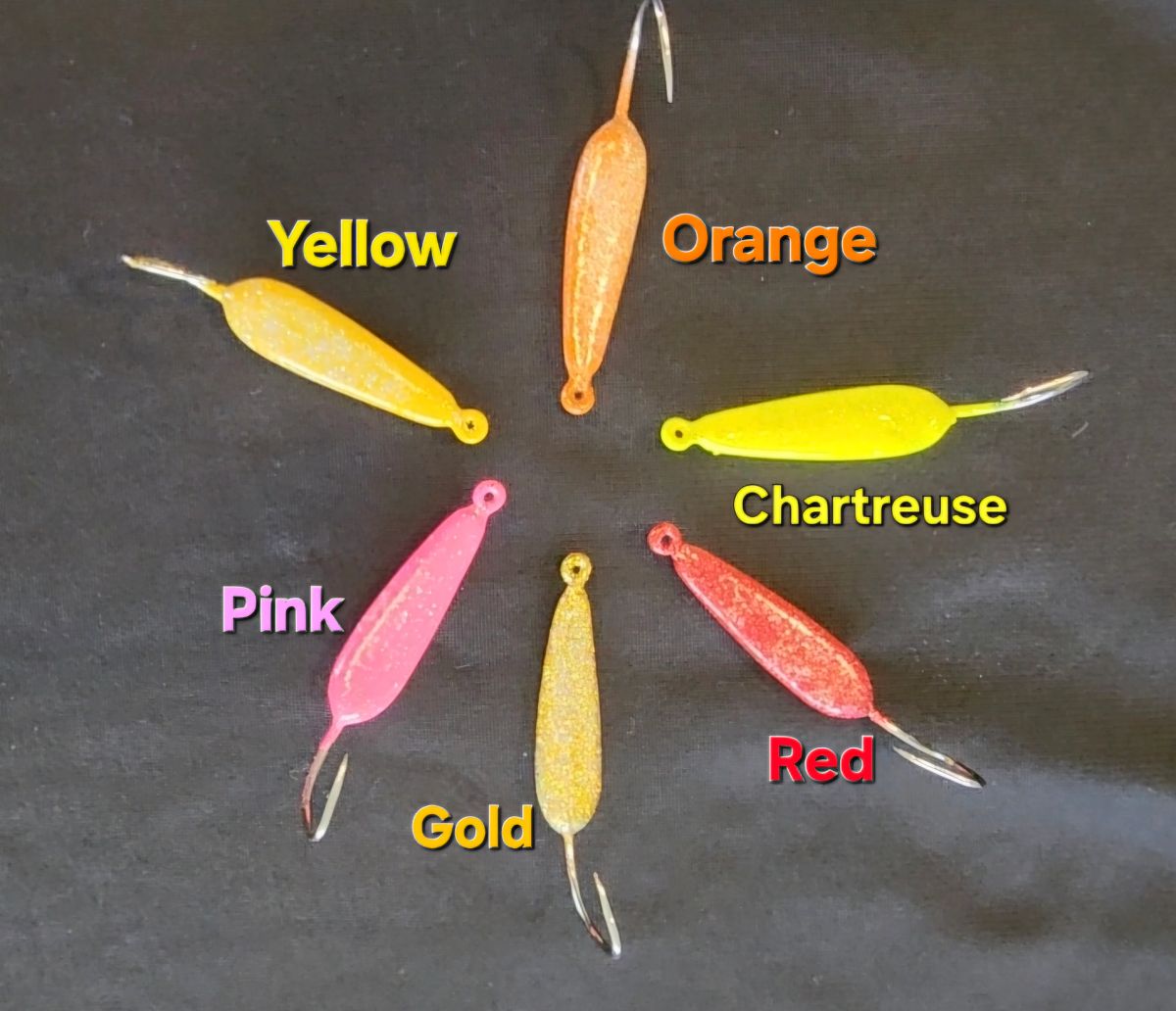 Wacky Race Jig Per Pesca Al Pompano - Confezione Da 10, Peso 1 Oz, Per Pesce Azzurro E Sgombro, Ideale Per Ghiaccio Esche Pesca T&A JIGS