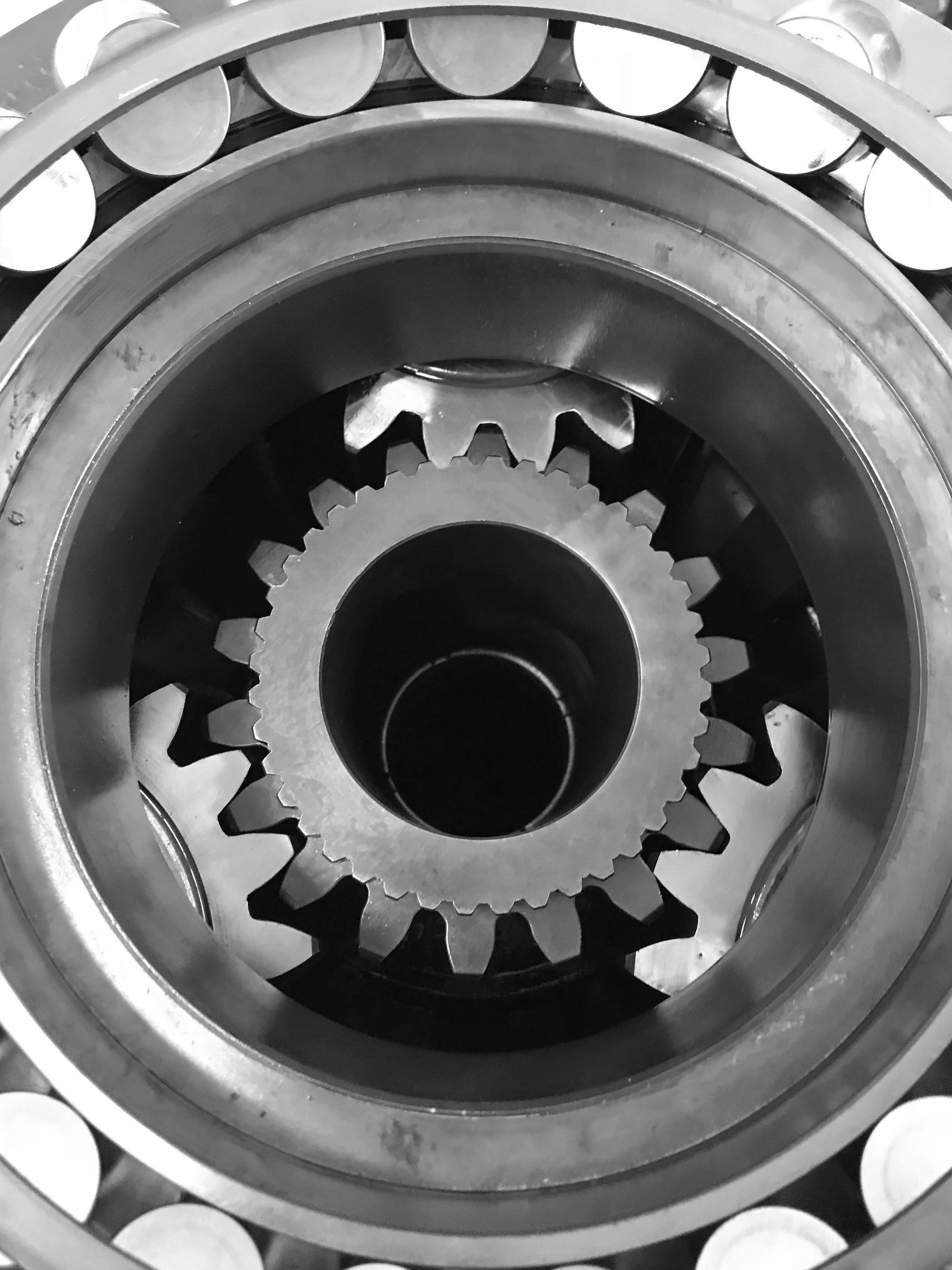 Sistema de Engranajes Planetarios