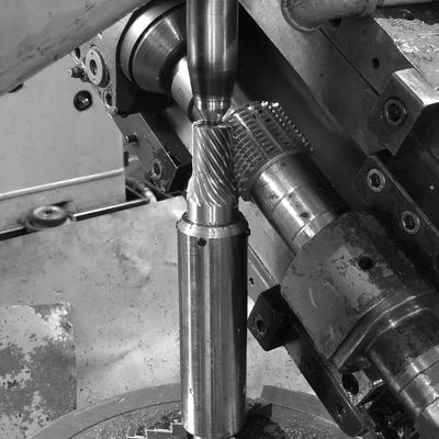 Fabricación de Engrane Helicoidal