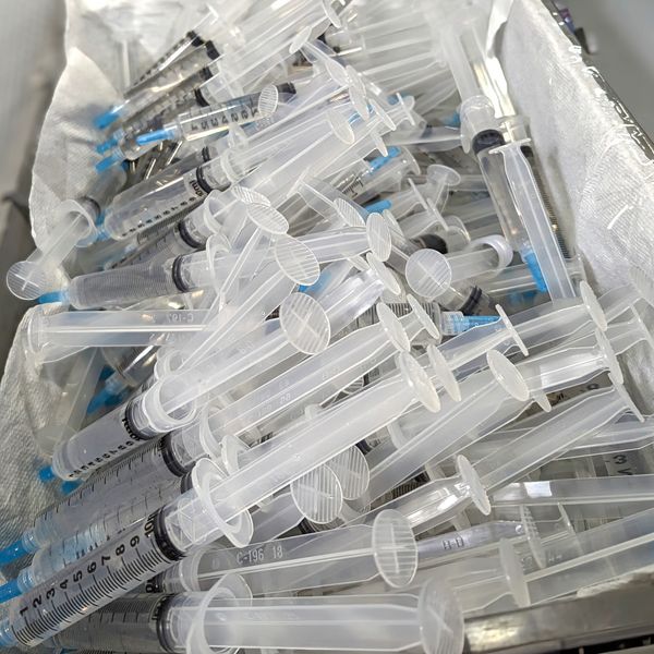 Bulk quantity magic mushroom spore syringe