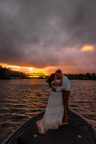 Sioux Narrows wedding photographer